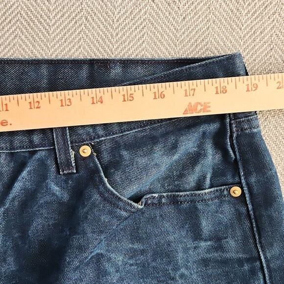 Levi's Jeans Men's W38 L32 501 Dark Wash 8% Metallic Thread PC9-00501-2749 - Picture 16 of 16